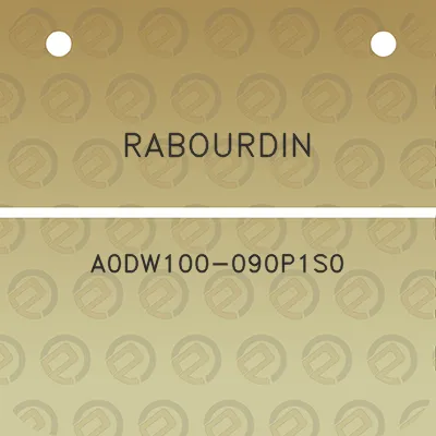 rabourdin-a0dw100-090p1s0