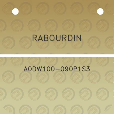 rabourdin-a0dw100-090p1s3