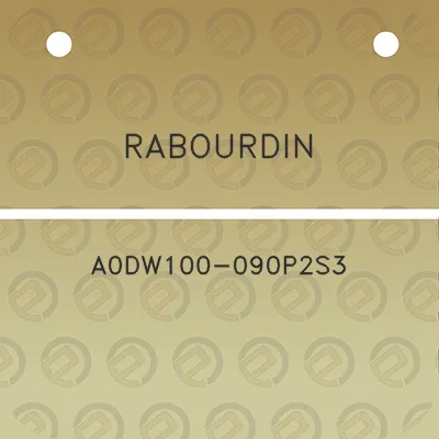 rabourdin-a0dw100-090p2s3