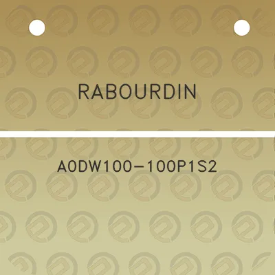 rabourdin-a0dw100-100p1s2