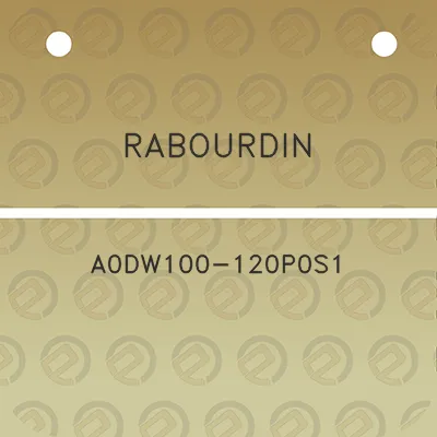 rabourdin-a0dw100-120p0s1