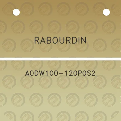 rabourdin-a0dw100-120p0s2