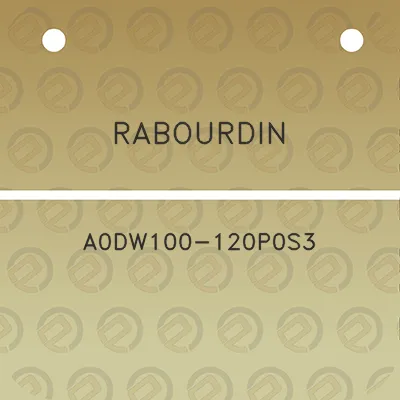 rabourdin-a0dw100-120p0s3