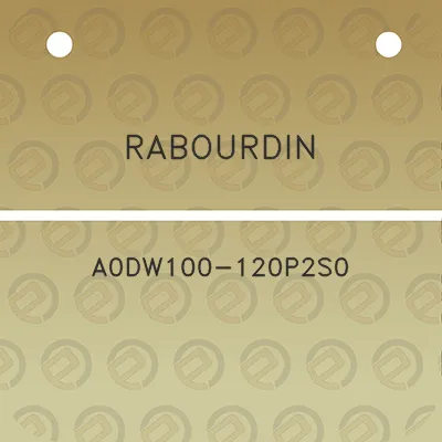 rabourdin-a0dw100-120p2s0