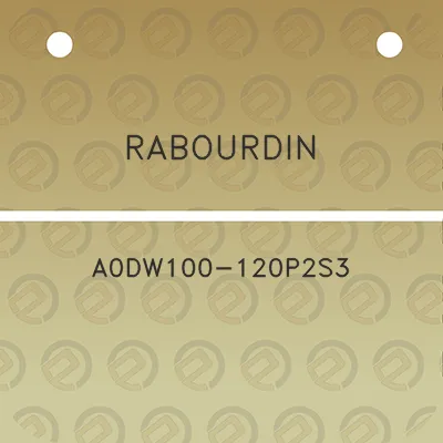 rabourdin-a0dw100-120p2s3