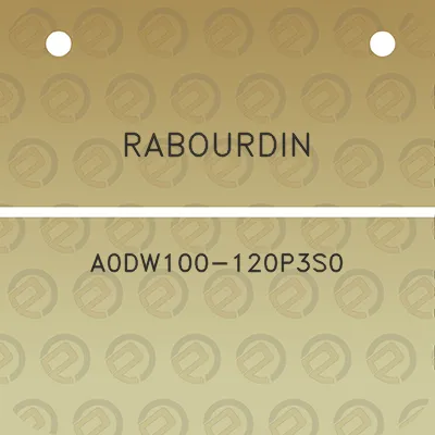 rabourdin-a0dw100-120p3s0