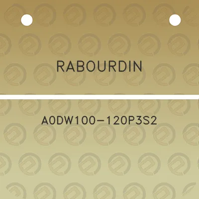 rabourdin-a0dw100-120p3s2