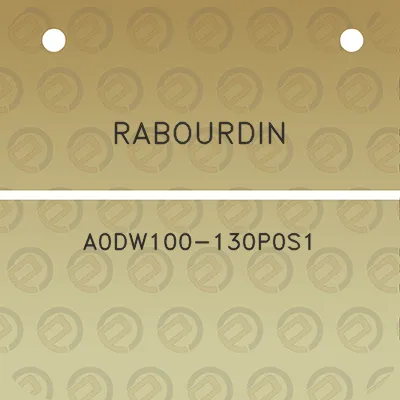 rabourdin-a0dw100-130p0s1