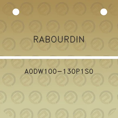 rabourdin-a0dw100-130p1s0