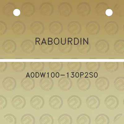 rabourdin-a0dw100-130p2s0