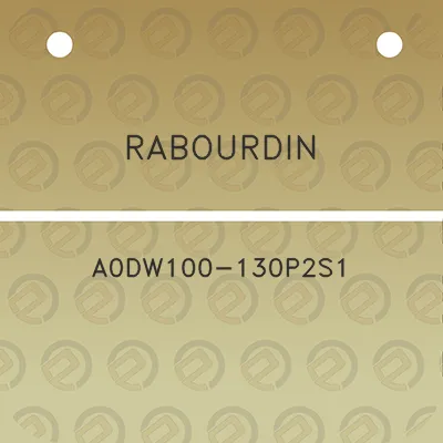 rabourdin-a0dw100-130p2s1