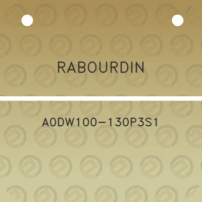 rabourdin-a0dw100-130p3s1