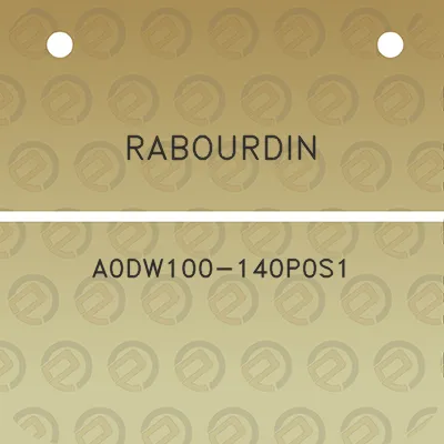 rabourdin-a0dw100-140p0s1