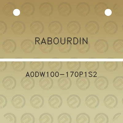 rabourdin-a0dw100-170p1s2