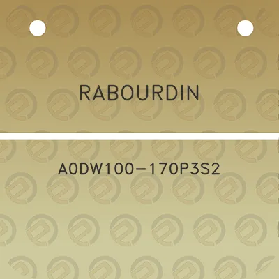 rabourdin-a0dw100-170p3s2