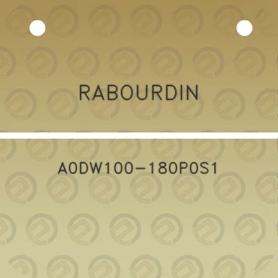 rabourdin-a0dw100-180p0s1