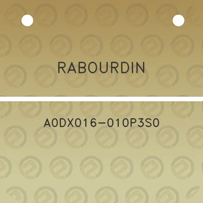 rabourdin-a0dx016-010p3s0