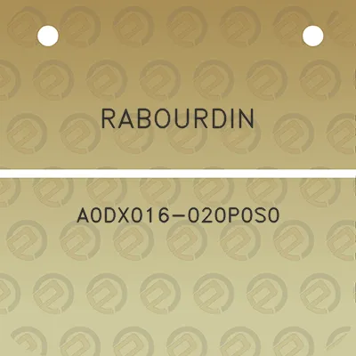 rabourdin-a0dx016-020p0s0