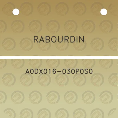 rabourdin-a0dx016-030p0s0