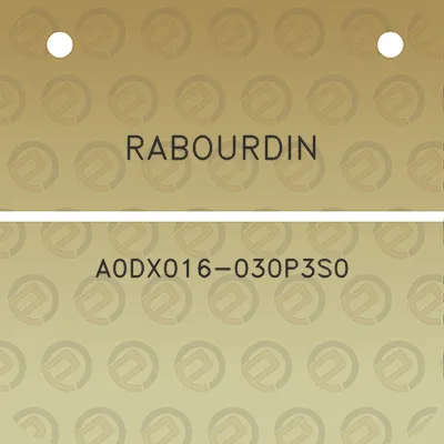 rabourdin-a0dx016-030p3s0