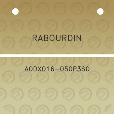 rabourdin-a0dx016-050p3s0