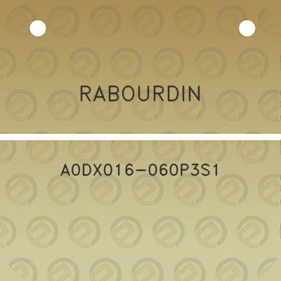 rabourdin-a0dx016-060p3s1