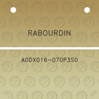 rabourdin-a0dx016-070p3s0