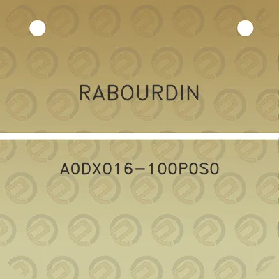 rabourdin-a0dx016-100p0s0