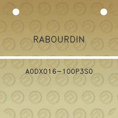 rabourdin-a0dx016-100p3s0