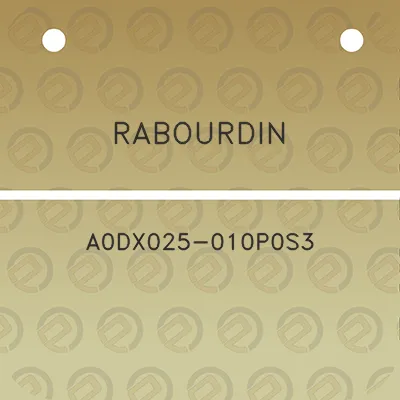 rabourdin-a0dx025-010p0s3