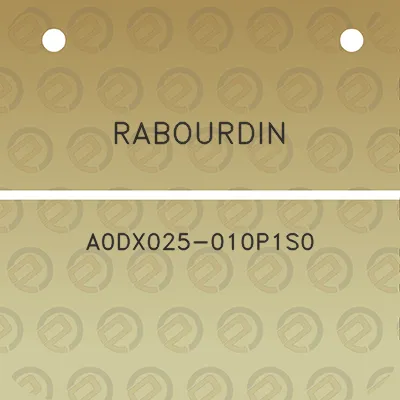 rabourdin-a0dx025-010p1s0