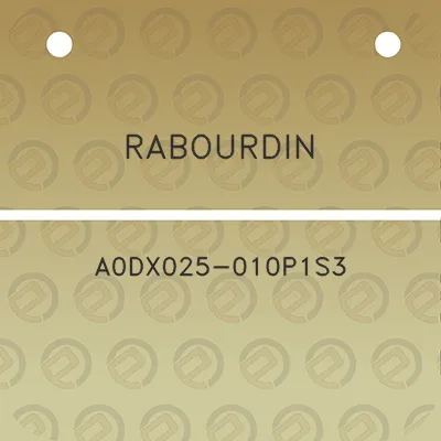 rabourdin-a0dx025-010p1s3