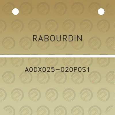 rabourdin-a0dx025-020p0s1