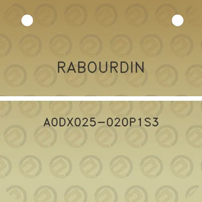 rabourdin-a0dx025-020p1s3