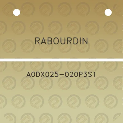 rabourdin-a0dx025-020p3s1