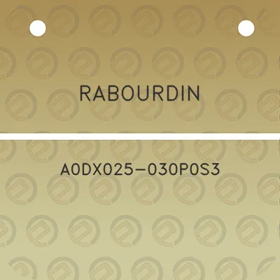 rabourdin-a0dx025-030p0s3