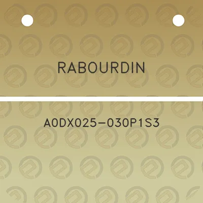 rabourdin-a0dx025-030p1s3