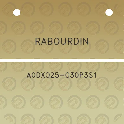 rabourdin-a0dx025-030p3s1