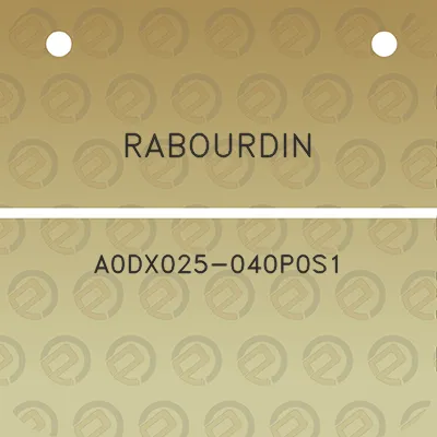 rabourdin-a0dx025-040p0s1