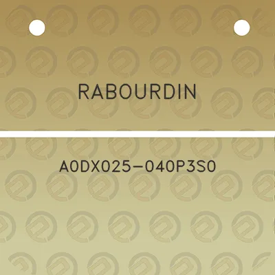 rabourdin-a0dx025-040p3s0