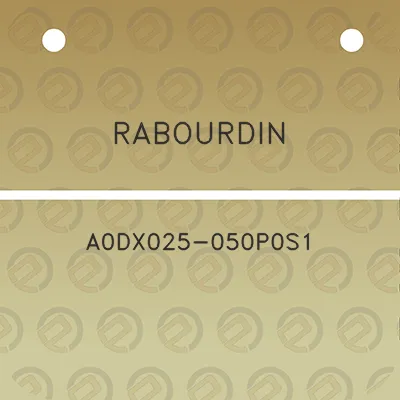 rabourdin-a0dx025-050p0s1