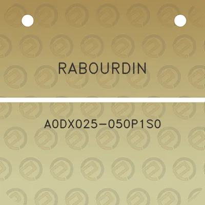 rabourdin-a0dx025-050p1s0