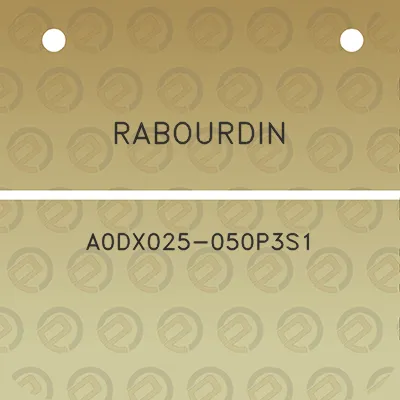 rabourdin-a0dx025-050p3s1