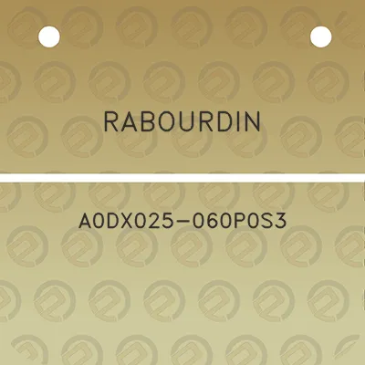 rabourdin-a0dx025-060p0s3