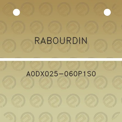 rabourdin-a0dx025-060p1s0