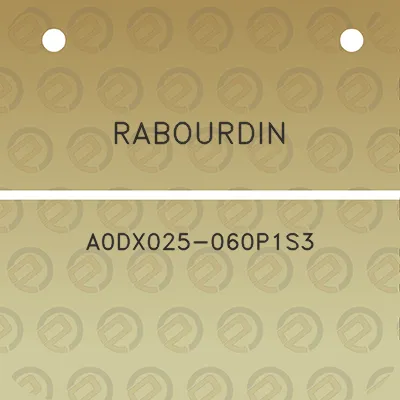 rabourdin-a0dx025-060p1s3