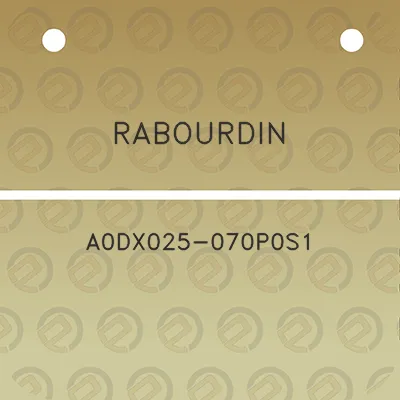 rabourdin-a0dx025-070p0s1