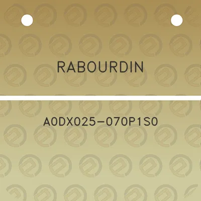 rabourdin-a0dx025-070p1s0