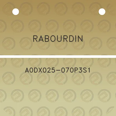 rabourdin-a0dx025-070p3s1