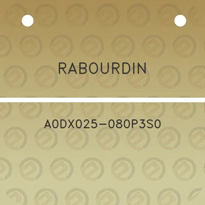 rabourdin-a0dx025-080p3s0